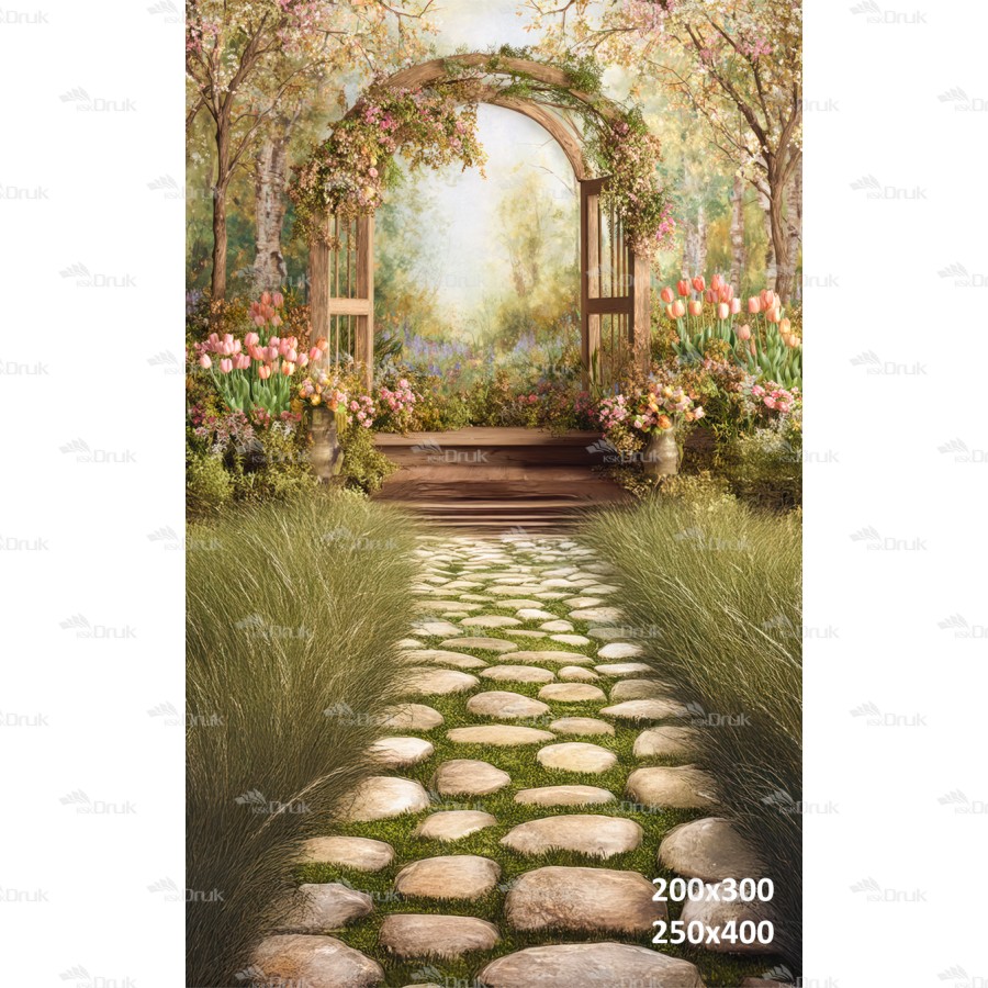 Tło fotograficzne „Wiosenna brama” | E_711